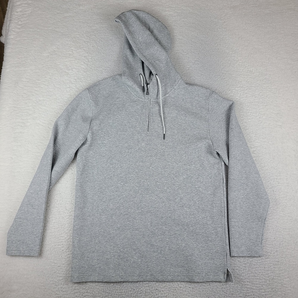 Buckle Hoodie Mens XL Gray Stoltz Quarter Zip Hoodie BKE BK00123M